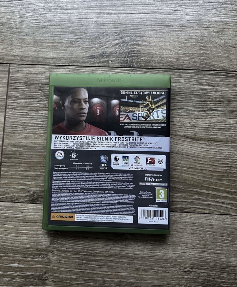Gra FIFA 17 PL Polska Wersja Xbox One S X Xbox Series X