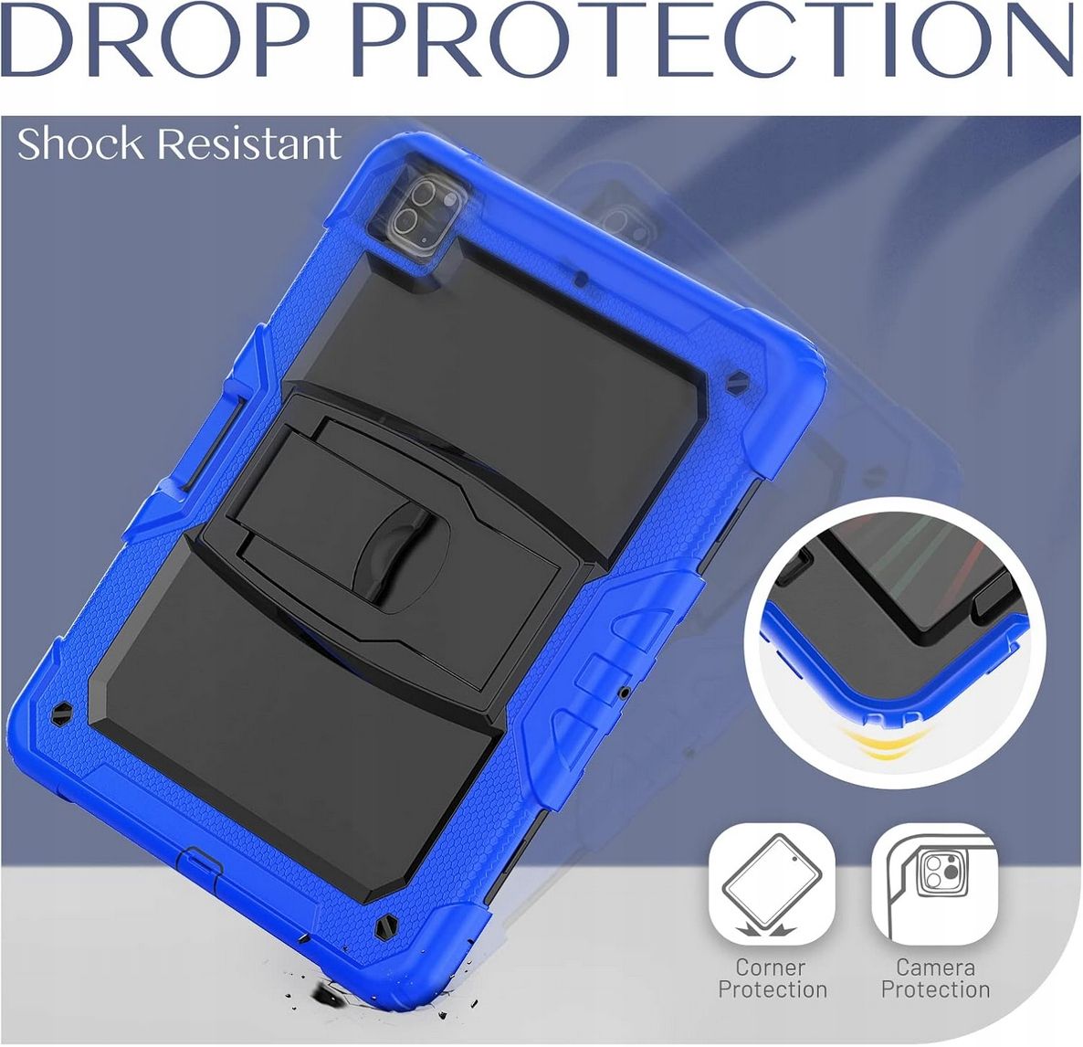 Etui Case Obudowa Ochronna do iPad Air 5/Air 4/Pro 11" z Paskiem Podst
