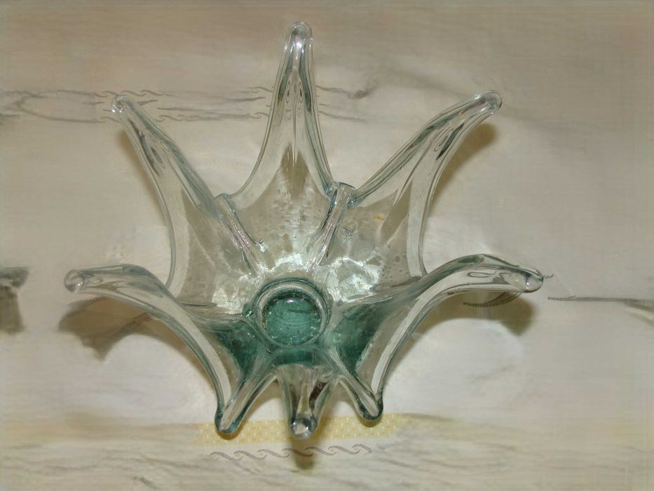 Centro de Mesa em Vidro