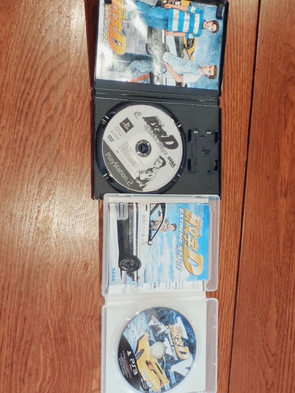PS2 initial d special stage & PS3 initial d extreme stage zestaw gier