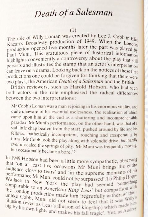 Arthur Miller / A Sua Obra