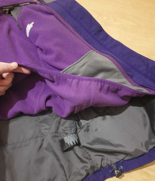 The north face женская куртка 2 в 1