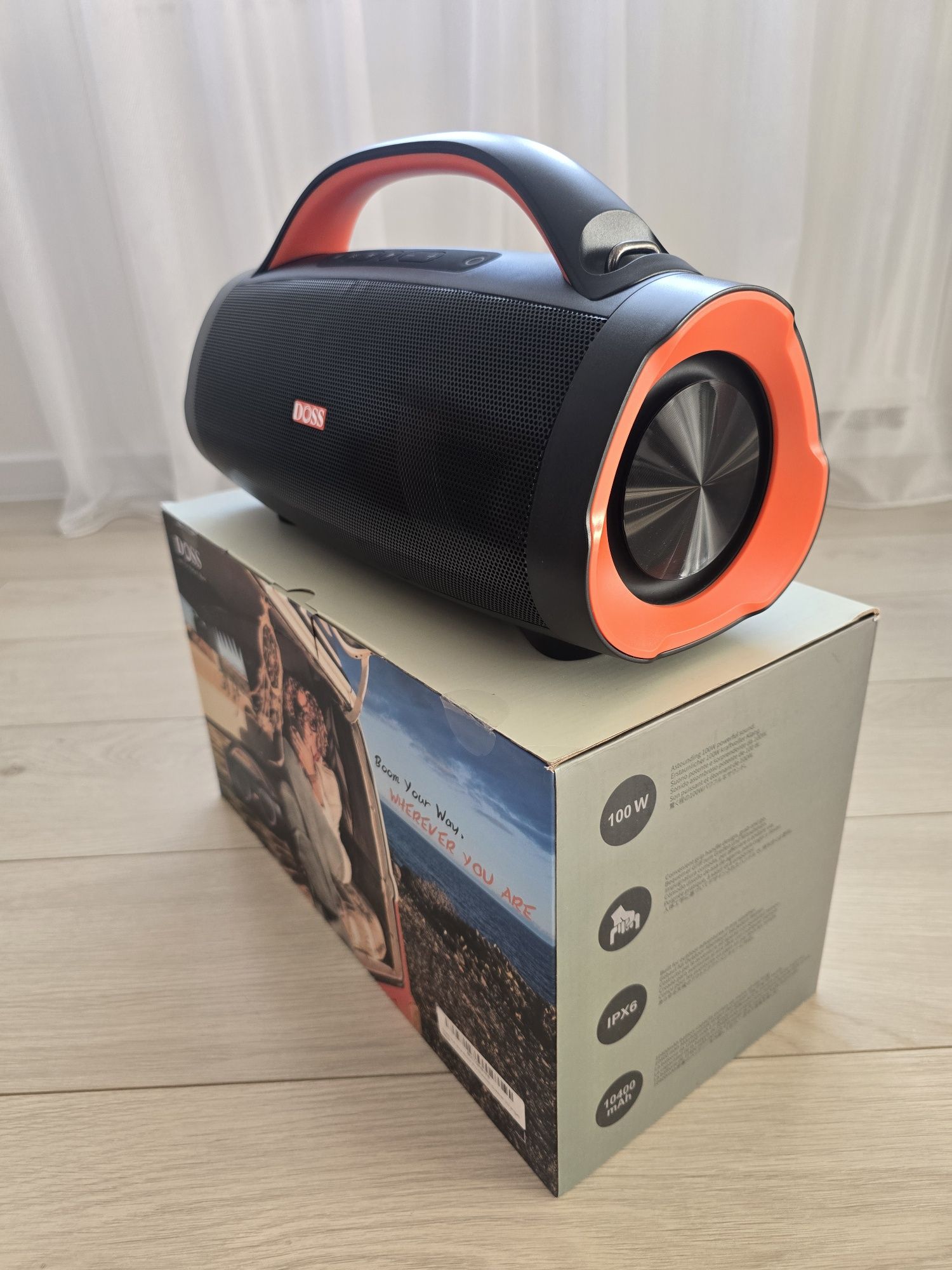Głośnik Bluetooth Doss Extreme Boom Pro 100W