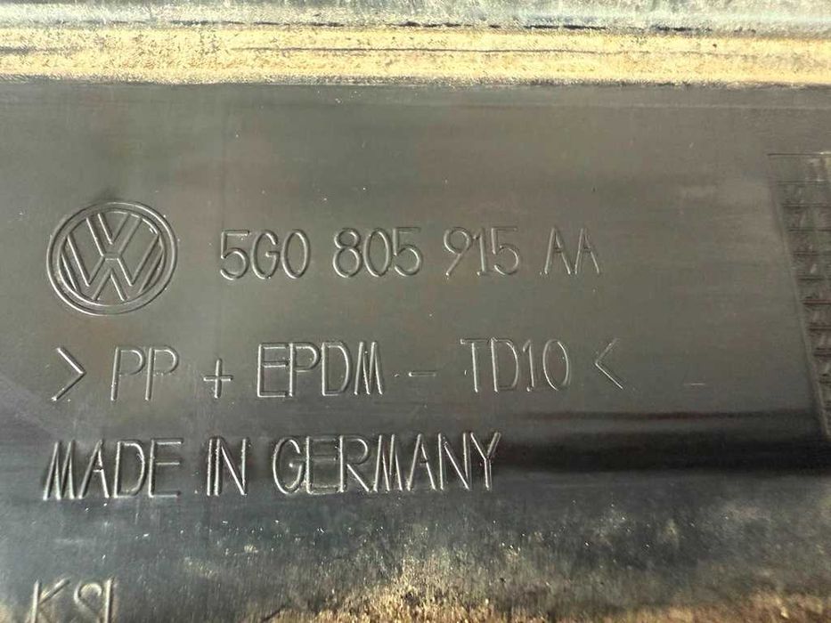 VW Golf VII Lift Spoiler Zderzaka Przód 5G0 17-