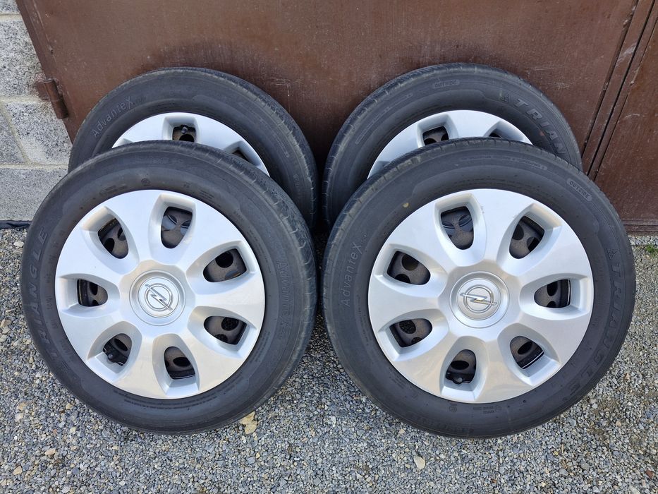Koła letnie Felgi Opel Corsa E 4x100 185/65/R15 TPMS DOT19 4szt