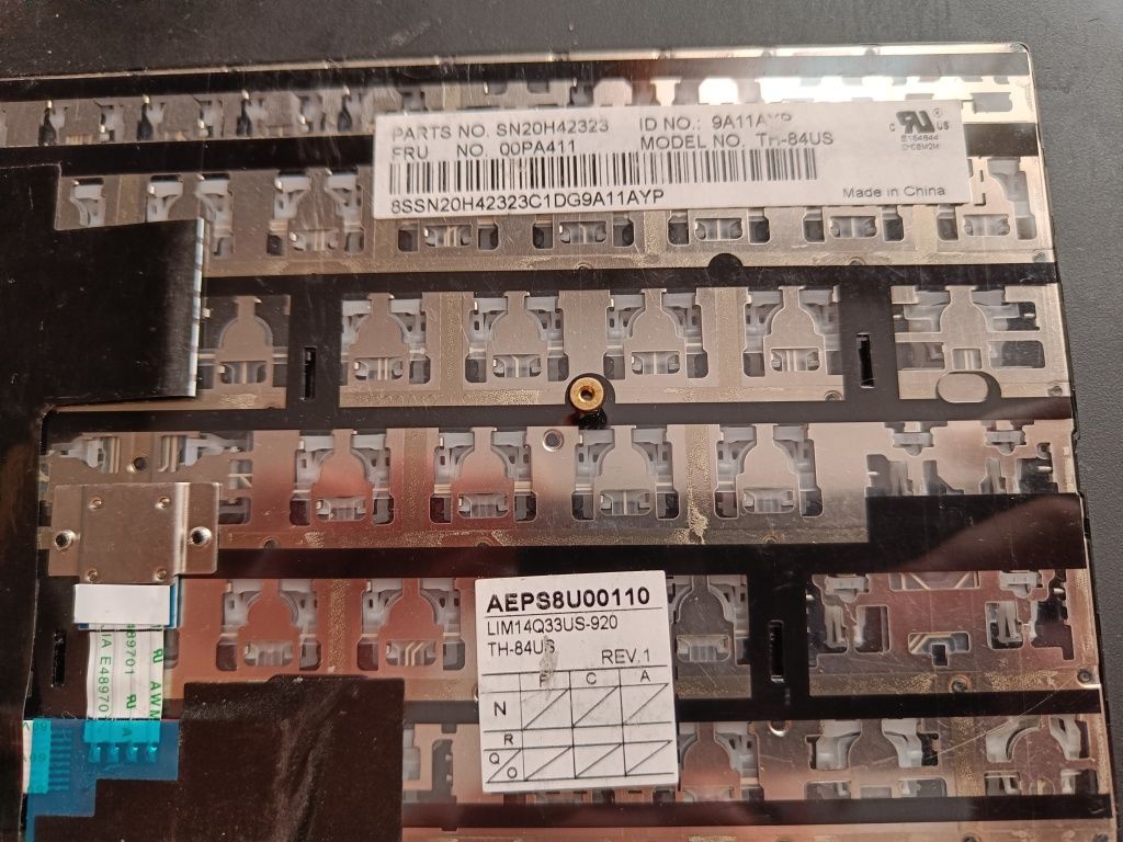 Клавіатура для ноутбуків Lenovo ThinkPad T470 T480