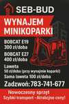 Wypożyczalnia sprzętu Seb-Bud koparki, giętarki i wiązarki do zbrojeń