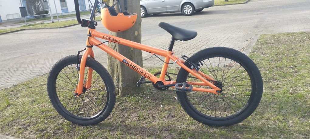 Rower BMX Cosmic dziecięcy pomarańczowy 11;1Kg 20 Cali Khebikes