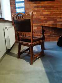 Krzesło dębowe solidne