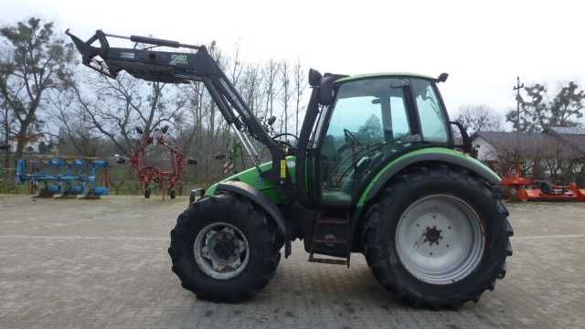 Traktor DEUTZ AGROTRON 90 Tur Ładowacz czołowy BAAS TRIMA 2.60