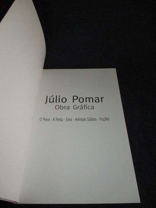 Livro Júlio Pomar Obra Gráfica