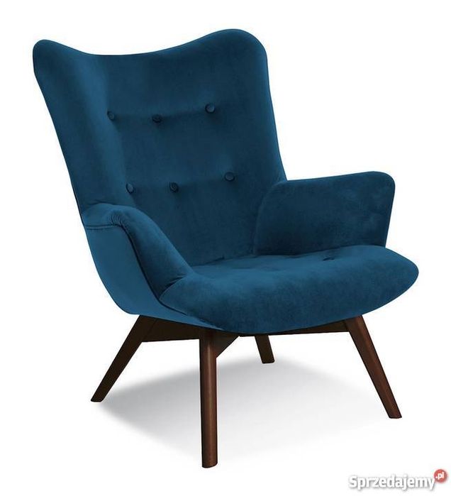 Fotel Skandynawski (uszak + podnozek