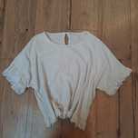 Bluzka z falbankami oversize
