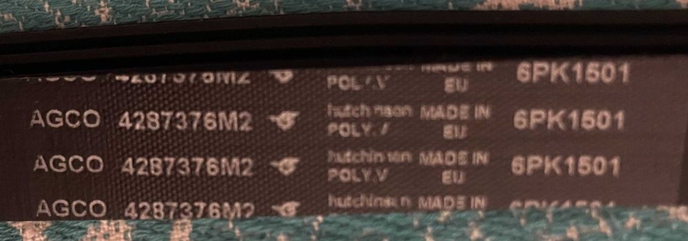 Ремень MASSEY FERGUSON 4287376M2