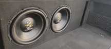 Skrzynia Basowa Ground Zero GZRW 12XSPL 2000W rms 2x30cm 12" tuba 32hz