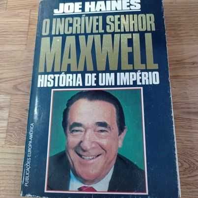 vendo livro o incrível senhor maxwell