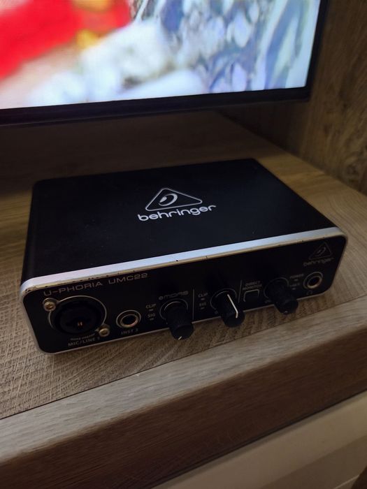 Interfejs audio Behringer U-PHORIA UMC 22