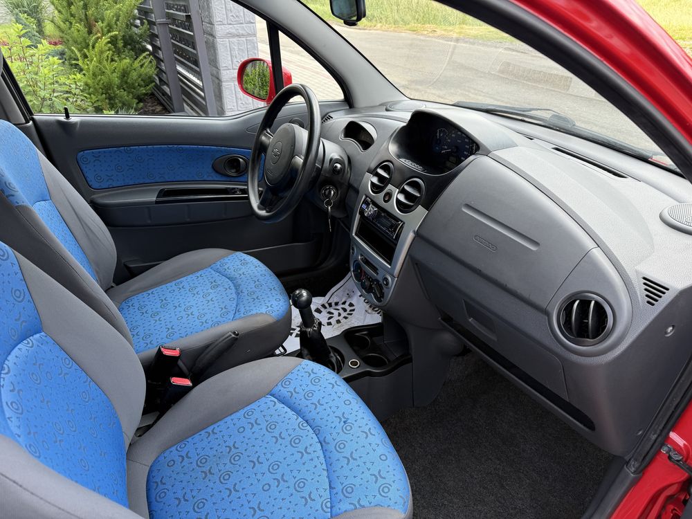 CHEVROLET MATIZ 1.0 67KM 2009r KLIMA z Niemiec zdrowy Opłacony