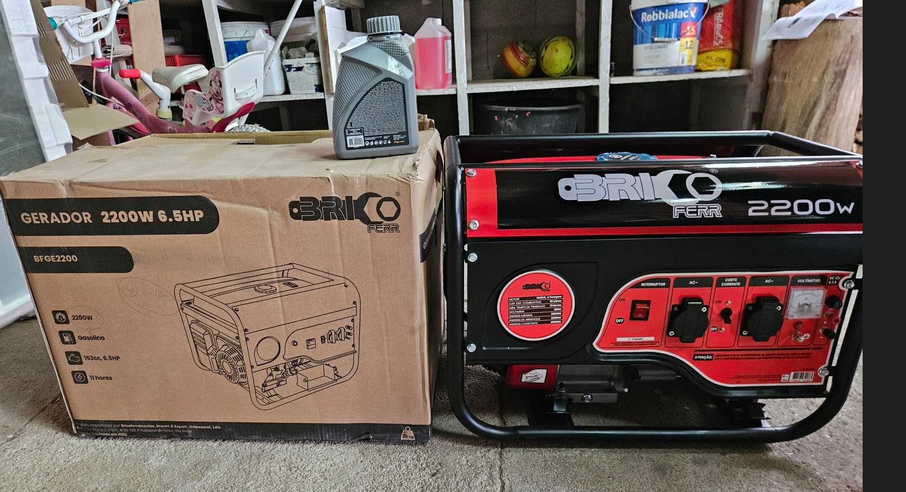Gerador eletrico monofasico