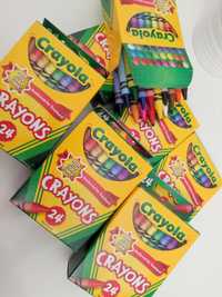 Crayola олівці кольорові набір воскові творчість дитячі  розмальовка