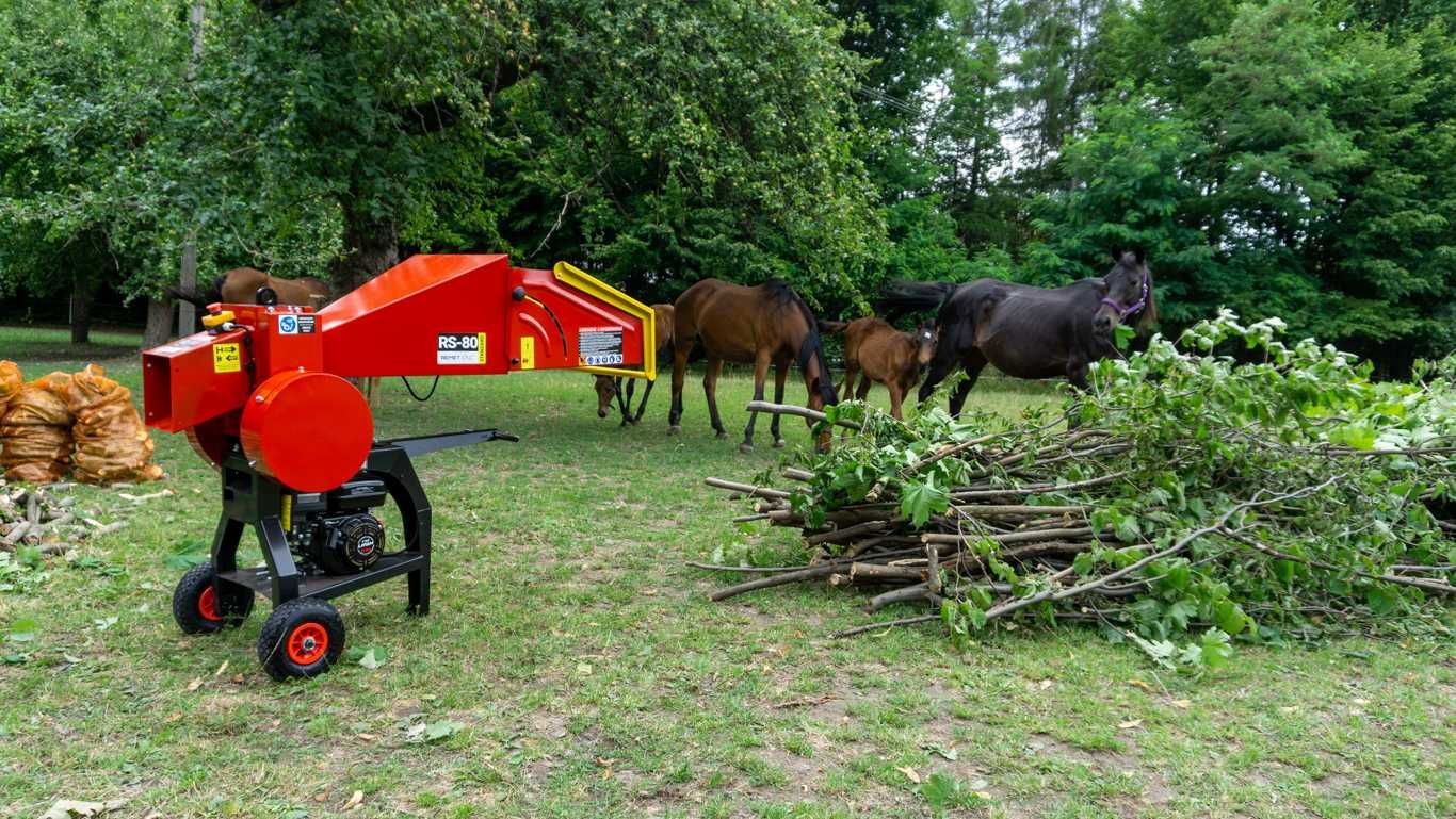 Rozdrabniacz Rębak walcowy RS-80 REMETCNC