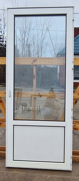 OKNA KacprzaK Okno Balkonowe 94X226 Używane PCV  Lider Okna OLX