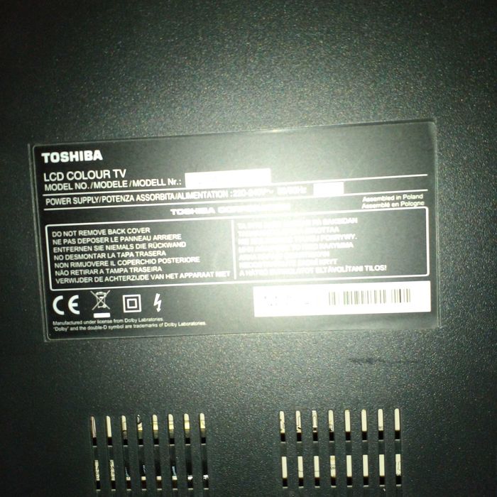 Телевизор TOSHIBA 26" экран.Привезен с ФРГ.