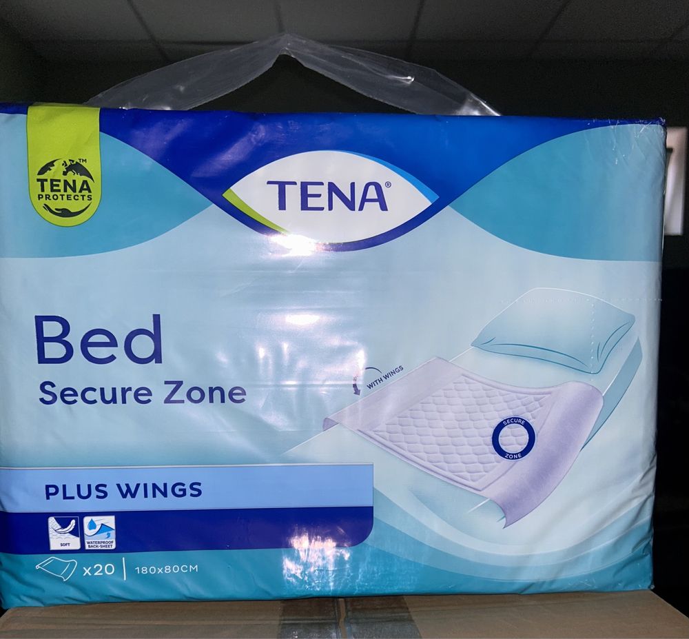 Пелёнки Tena Plus Wings 180*80 см