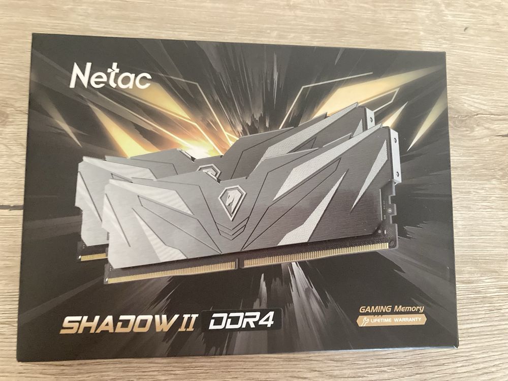 Netac Shadow DDR4 3200, 16gb(8x2)