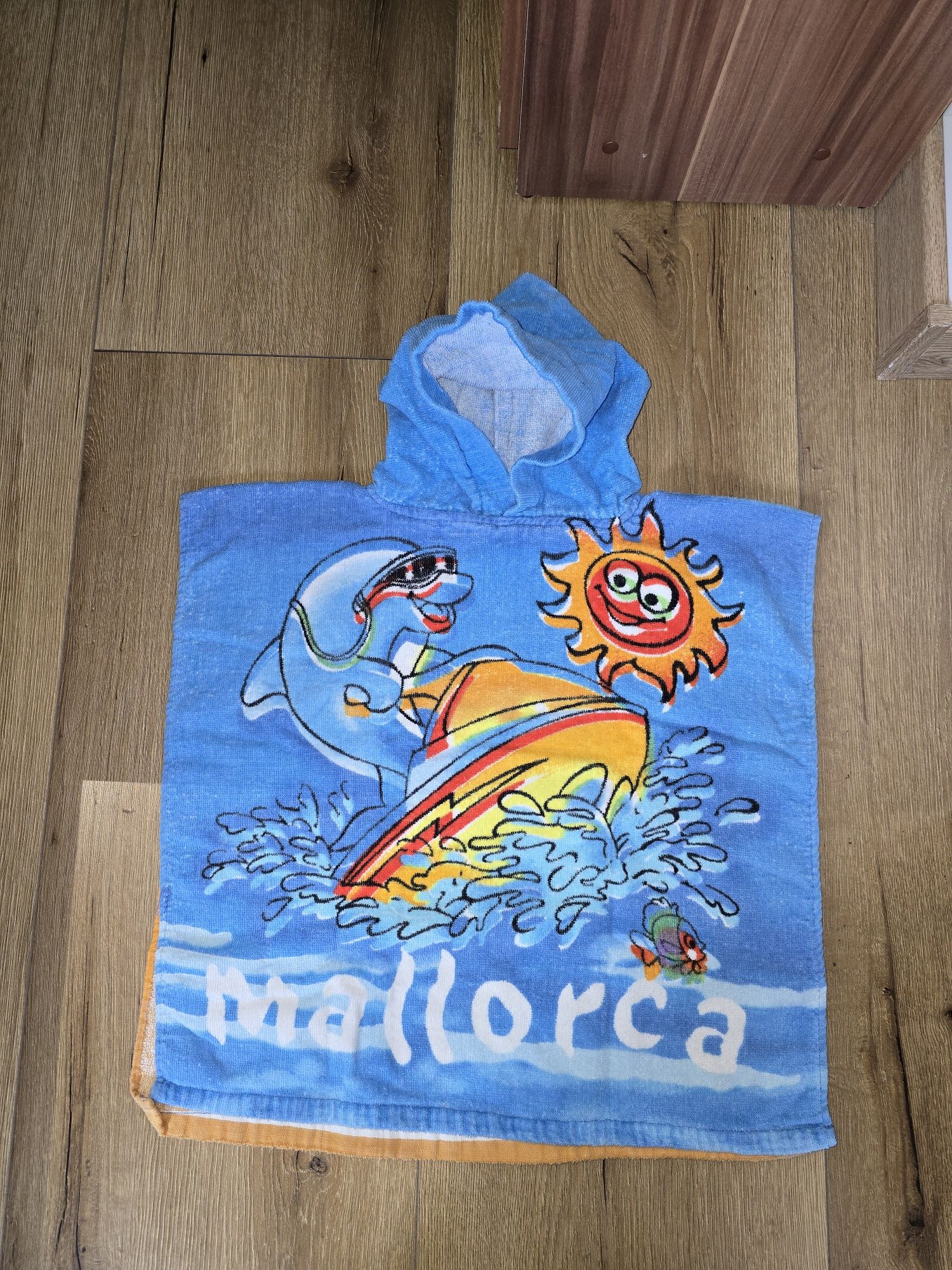 Ręcznik ponczo z kapturem