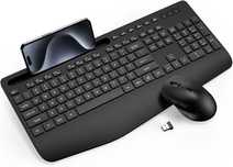 Zestaw klawiatury i myszy bezprzewodowej kc213  qwerty