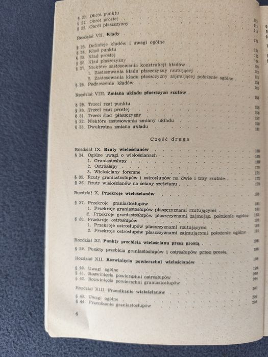 Geometria wykreślna.