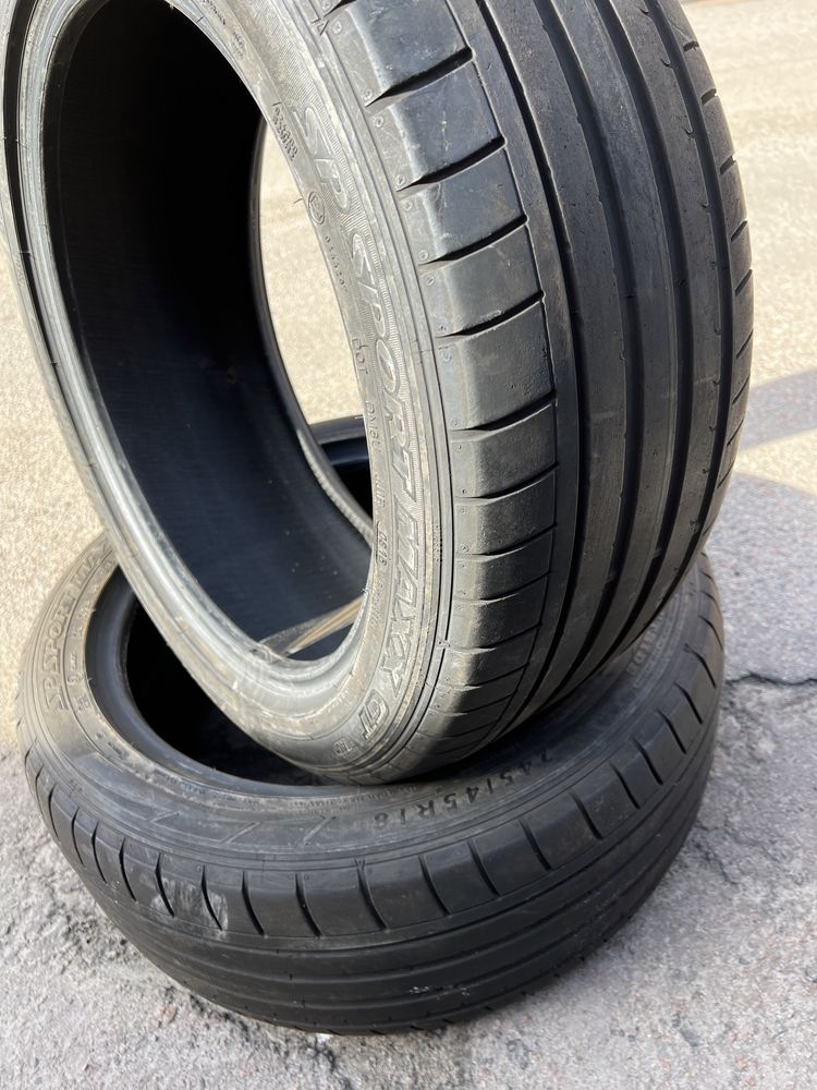 Летняя резина Dunlop Sport Maxx GT 245/45 R18