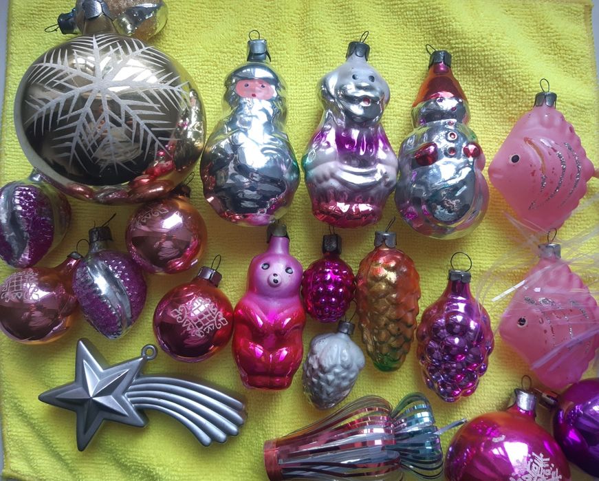 Ёлочные Игрушки СССР, Советские Елочные Игрушки