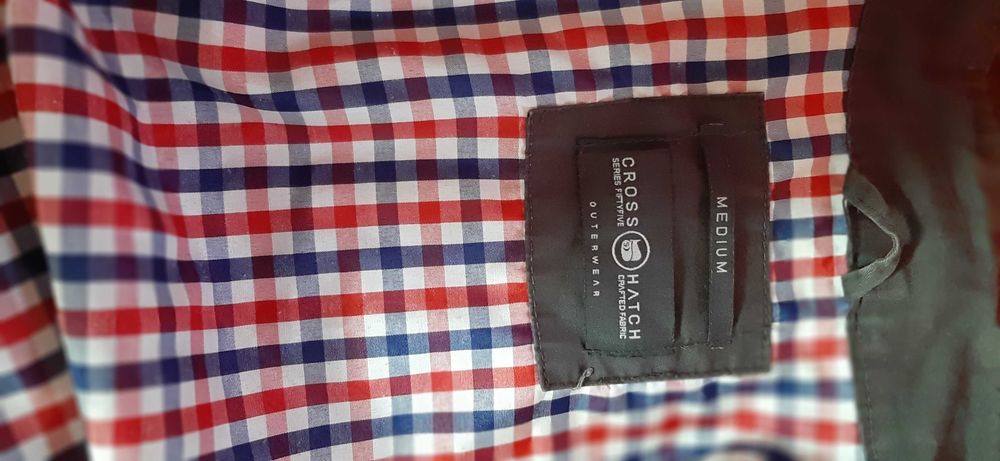 Продам фірмову чоловічу куртку-харрінгтон Crosshatch / Розмір М