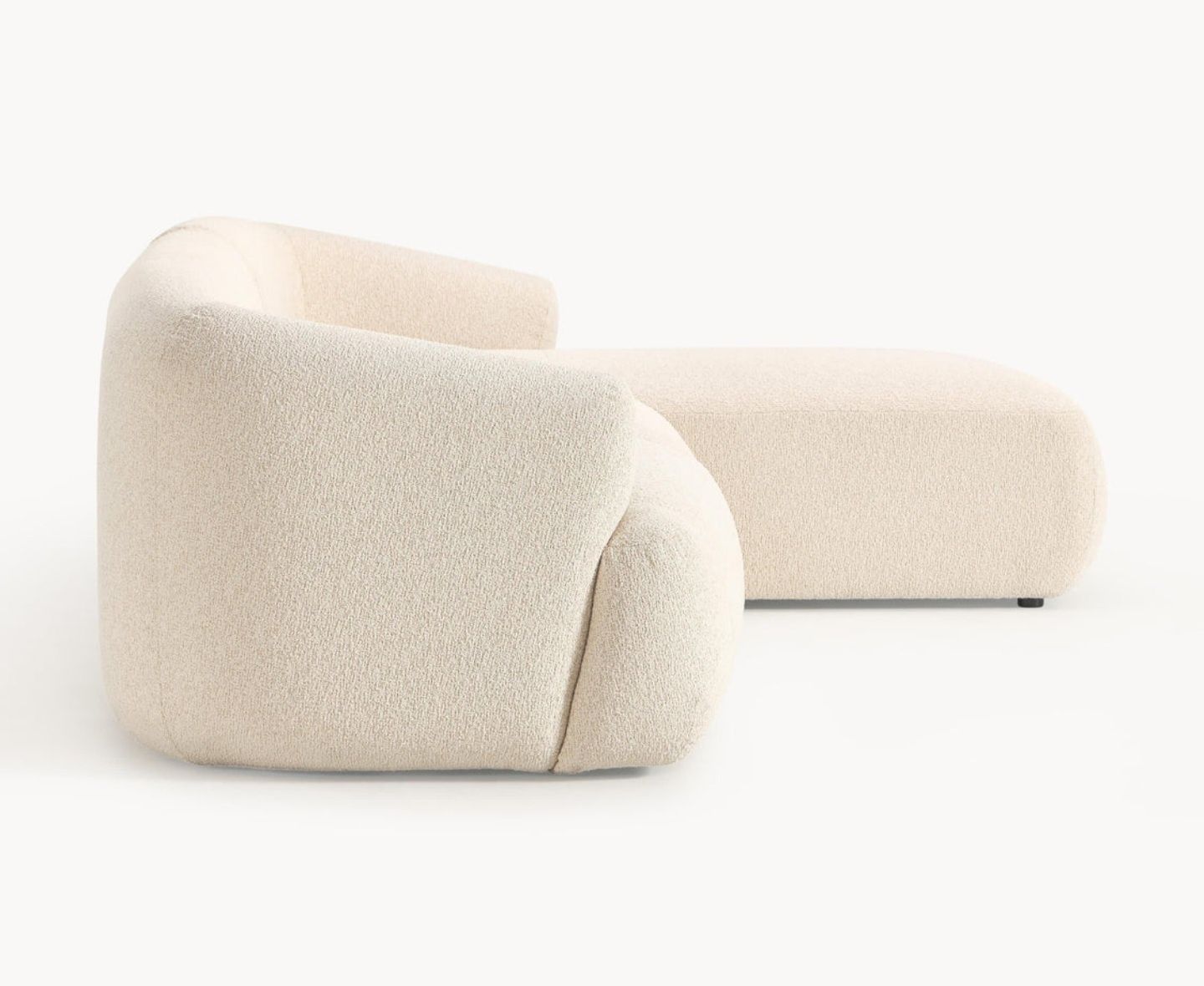 Sofa narożna modułowa Boucle Sofia 3-osobowa