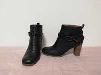 Buty botki skórzane Ecco rozmiar 40 wkładka 26 cm