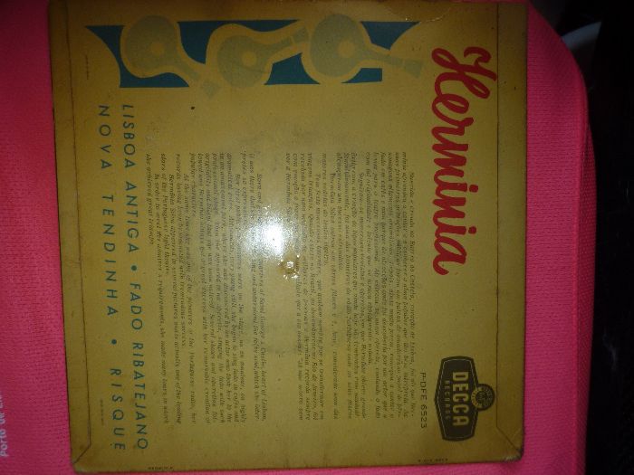 Vinil Raro de 1959 Hermínia, da Hermínia Silva sem riscos em excelen