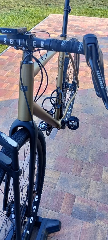 Nowy (prawie) gravel NS BIKES RAG 2+ 2023 r. na gwarancji