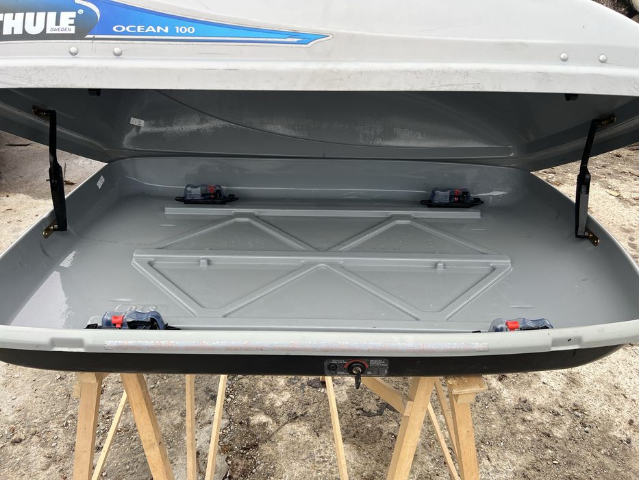 Box dachowy Thule Ocean 100 139x90x39 330L szybki montaż easy snap