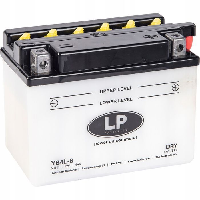 Akumulator motocyklowy Landport YB4L-B 12V 4Ah 50A