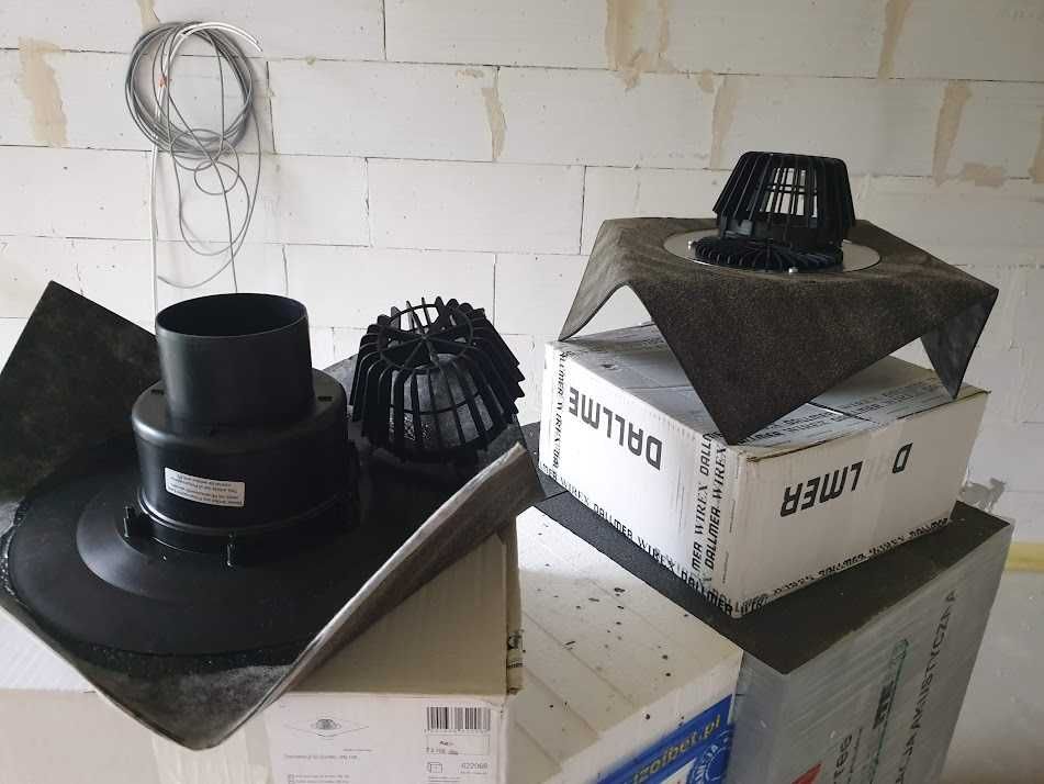 wpust dachowy Dallmer DN100