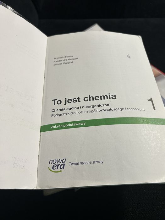 To jest Chemia 1, Nowa Era