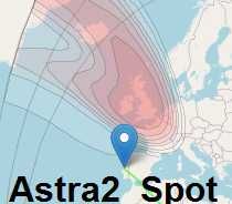Parabólica de 1,80 m para BBC e outros programas do Astra2 (28.2E)