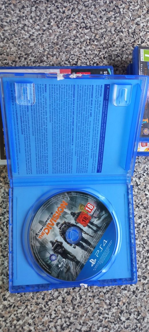 Conjunto de 4 jogos Playstation 4