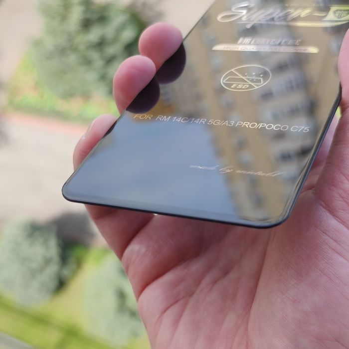 Защитное стекло для Redmi 14C Poco C75 Захисне скло на всі моделі