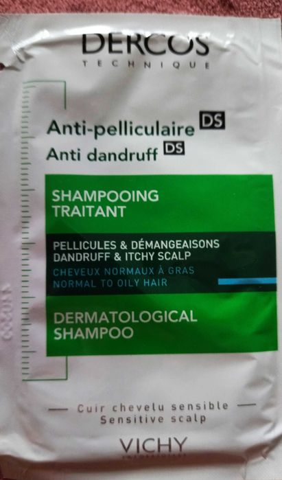 Vichy Dercos szampon zwalczający łupież do włosów tłustych