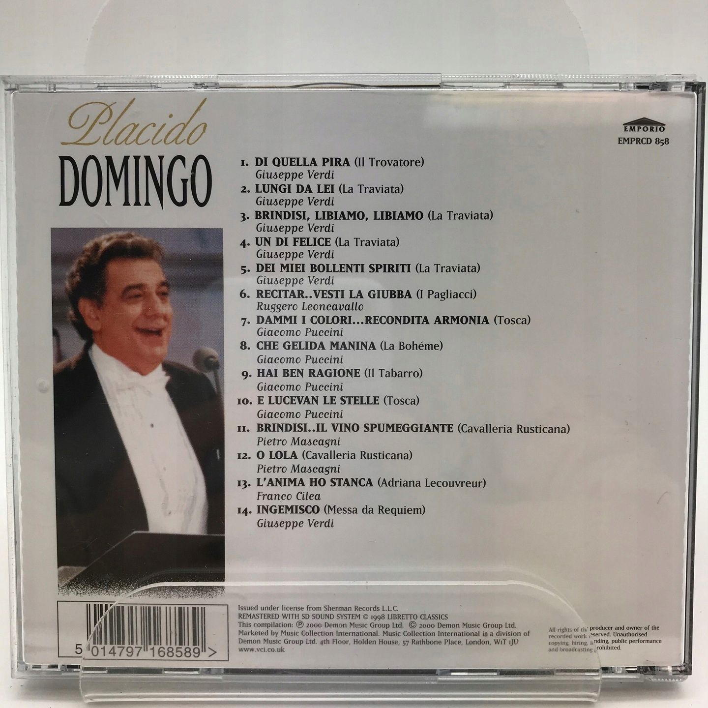 Cd - Placido Domingo - Placido Domingo