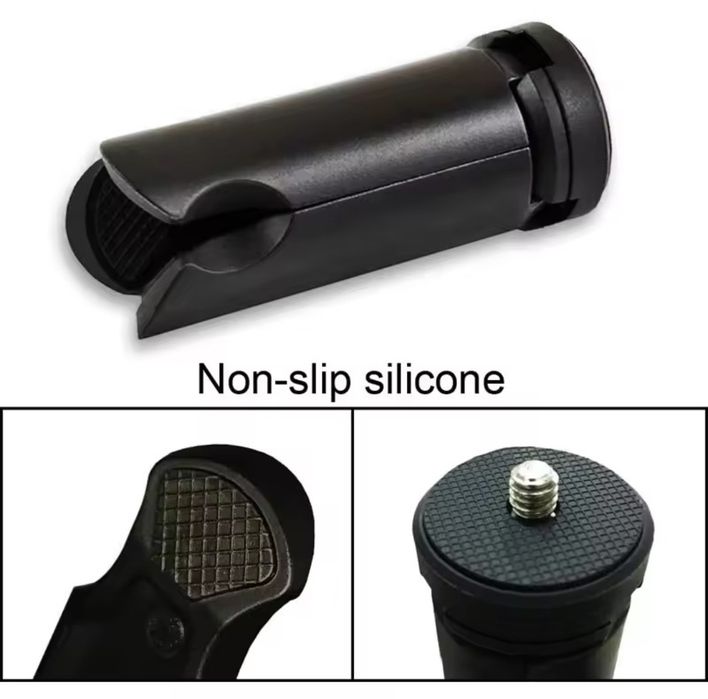 Mini statyw ze śrubą 1/4' do kamer, aparatów, telefonów