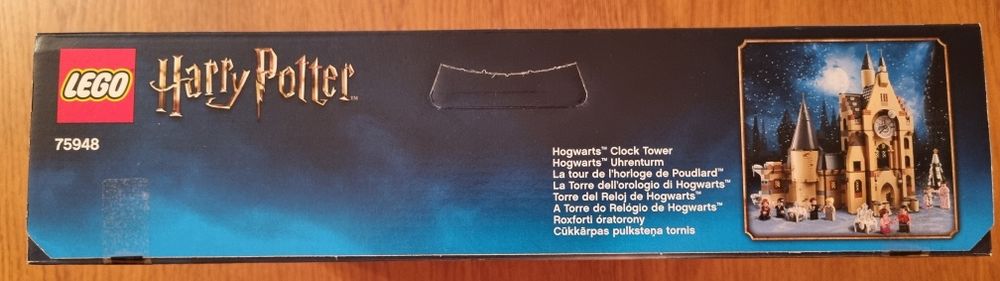 Lego  75948 Harry Potter Wieża Zegarowa na Hogwarcie